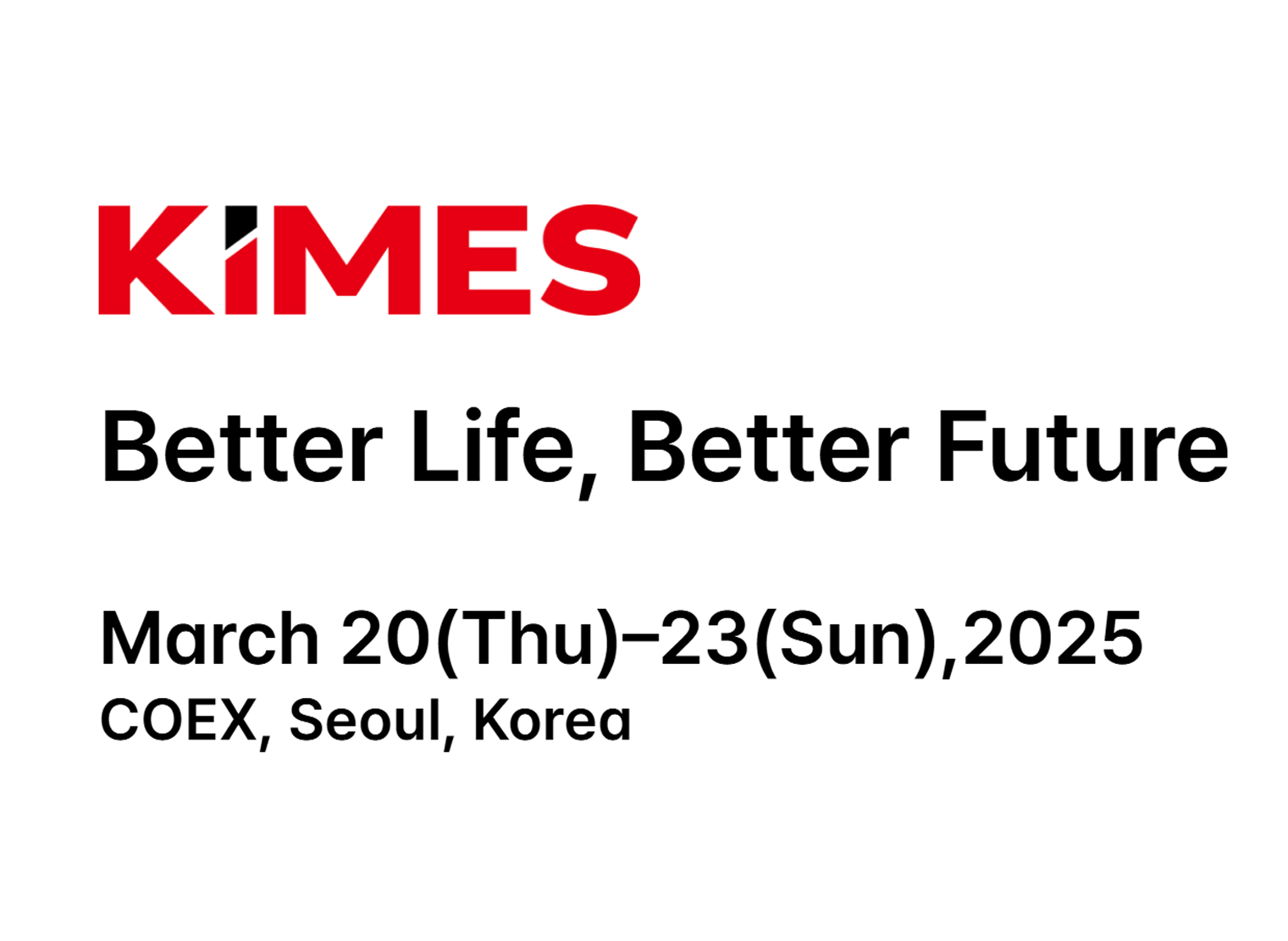 KIMES 2025 The 40th Korea International Medical & Hospital Equipment Show